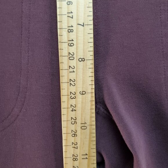 Duluth Trading Co Pants Womens Small Burgundy Red Straight Leg Stretch - Picture 4 of 8